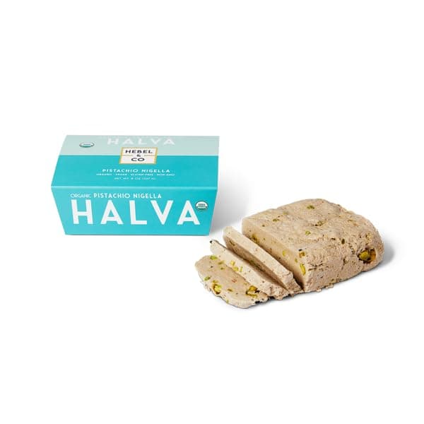 HEBEL & CO Pistachio Nigella Halva - 8 oz | Certified USDA Organic, Gluten Free, Kosher & Vegan thumbnail 3