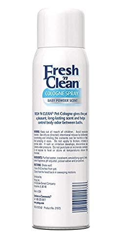 PetAg Fresh 'n Clean Cologne Spray - Baby Powder Scent - 12 Ounce thumbnail 5