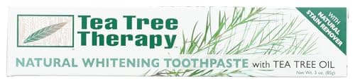 Tea Tree Therapy Natural Whitening Toothpaste, 3 Ounce