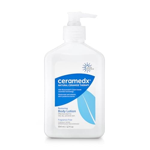 Ceramedx - Restoring Body Lotion | Natural Ceramide Lotion for Dry, Sensitive Skin | Cruelty Free, Vegan & Fragrance Free | 12 fl oz