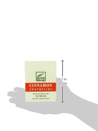 Tea Tree Therapy Toothpicks, Cinnamon, 100 Count thumbnail 3