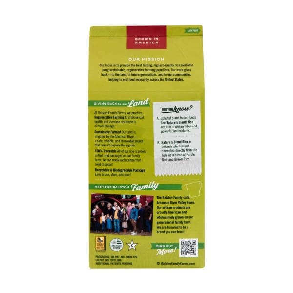 Ralston Family Farms, Nature's Blend Rice, 24 Ounce thumbnail 3
