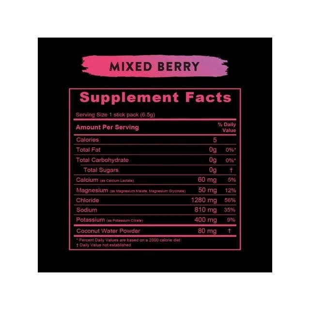 RELYTE Re-Lyte Electrolyte Drink Mix Mixed Berry 15 Servings Packets 3.44 oz thumbnail 3