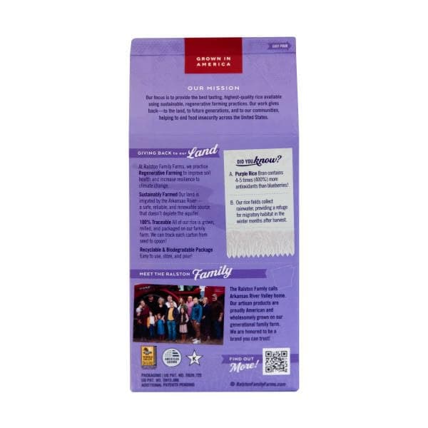 Ralston Family Farms Purple Rice 1 Pack thumbnail 4