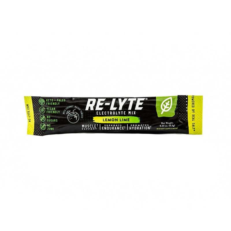 RELYTE Re-Lyte Electrolyte Drink Mix Lemon Lime 15 Servings Packets 3.44 oz. thumbnail 3