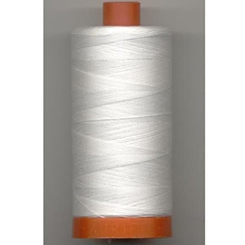 Aurifil 50wt Cotton 1,422yd - Natural White thumbnail 2