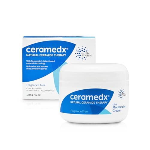 Ceramedx - Ultra Moisturizing Natural Ceramide Cream Unscented for Dry, Sensitive Skin (6 oz.)