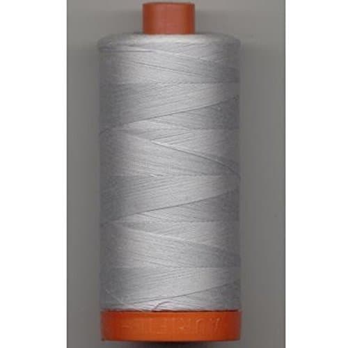 Aurifil A1050-2600 Mako Cotton Thread Solid 50WT 1422Yds Dove thumbnail 2