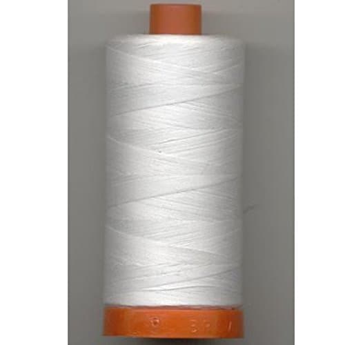 Aurifil 50wt Cotton 1,422yd - White thumbnail 2