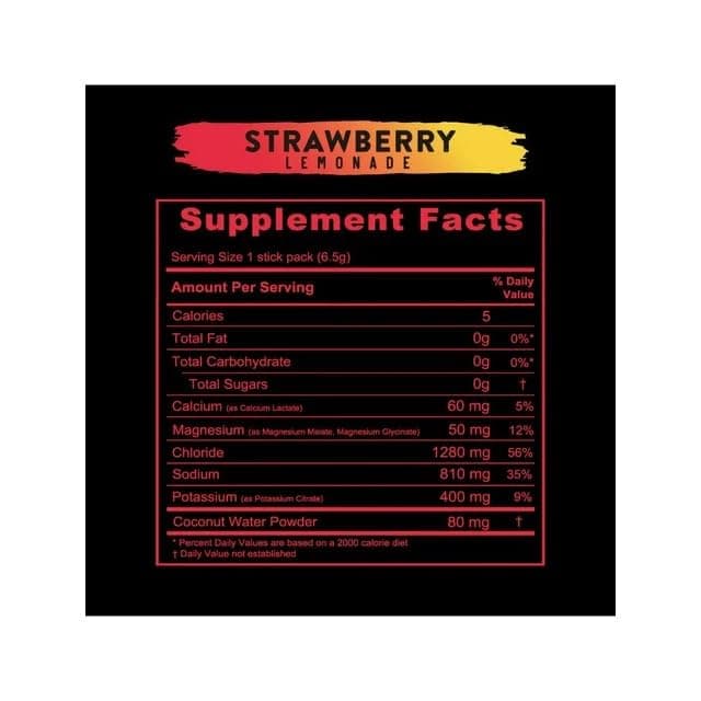 RELYTE Re-Lyte Electrolyte Drink Mix Strawberry Lemonade 15 Servings Packets 3.44 oz. thumbnail 5