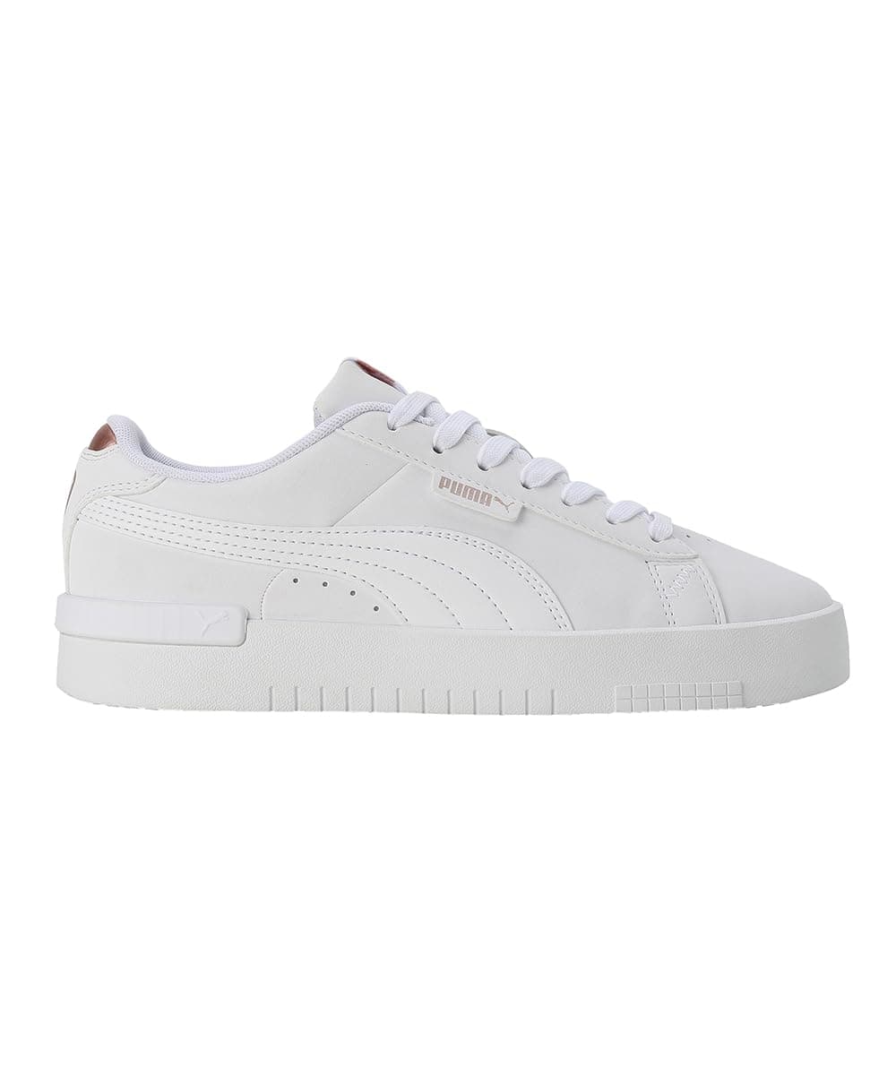 PUMA Jada Renew Nubuck, Girls Football Boots, Puma White Rose Gold, 37.5 EU thumbnail 3
