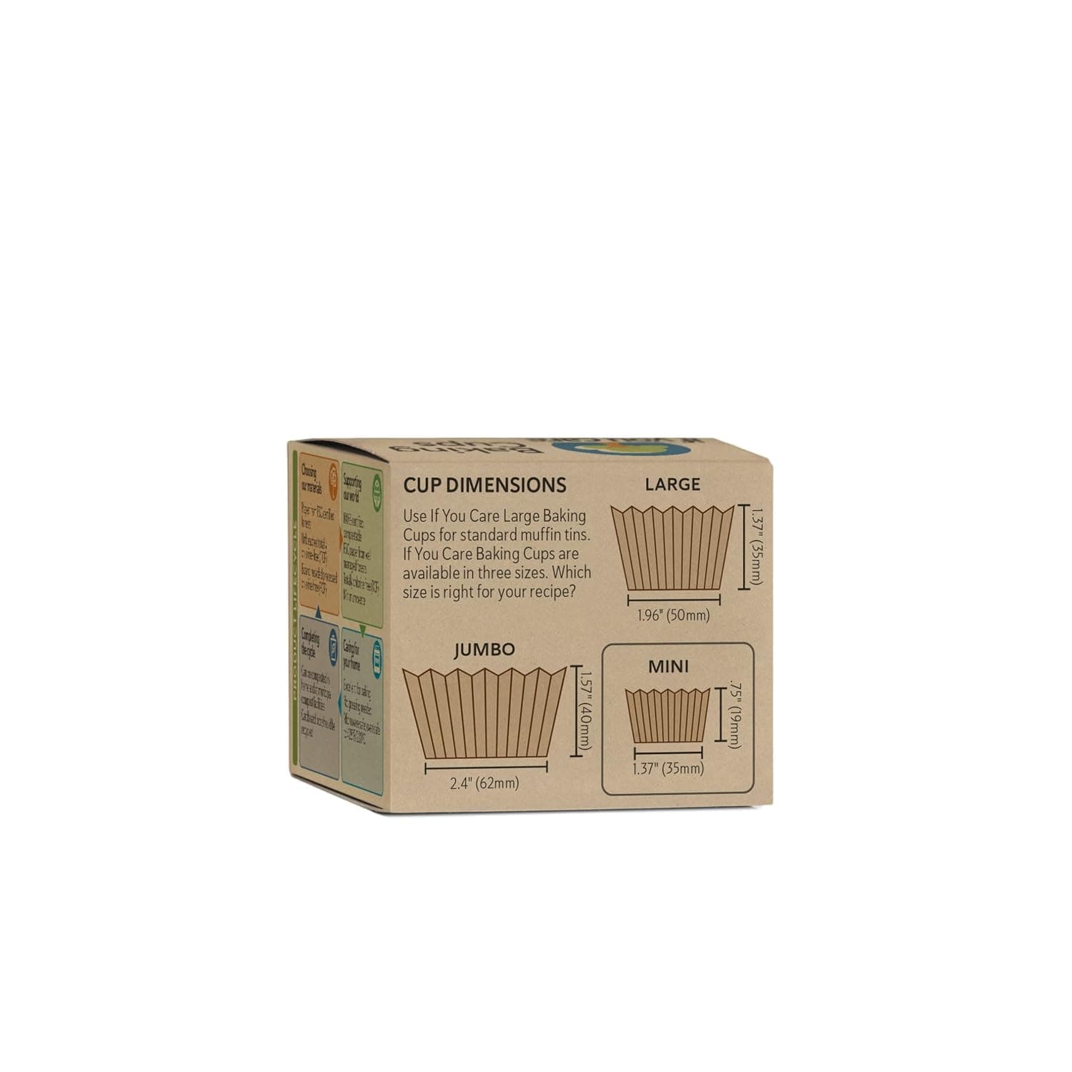 If You Care Mini Baking Cups - FSC Certified, 90 ct thumbnail 3