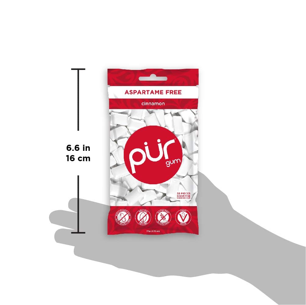 PUR Gum Cinnamon, 55 Count (pack of 2) thumbnail 5