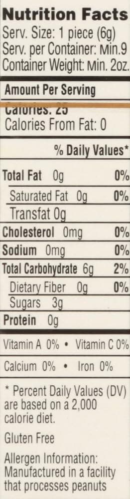 Reed's Ginger Candy Chews Candy Rolls - 2 oz thumbnail 5