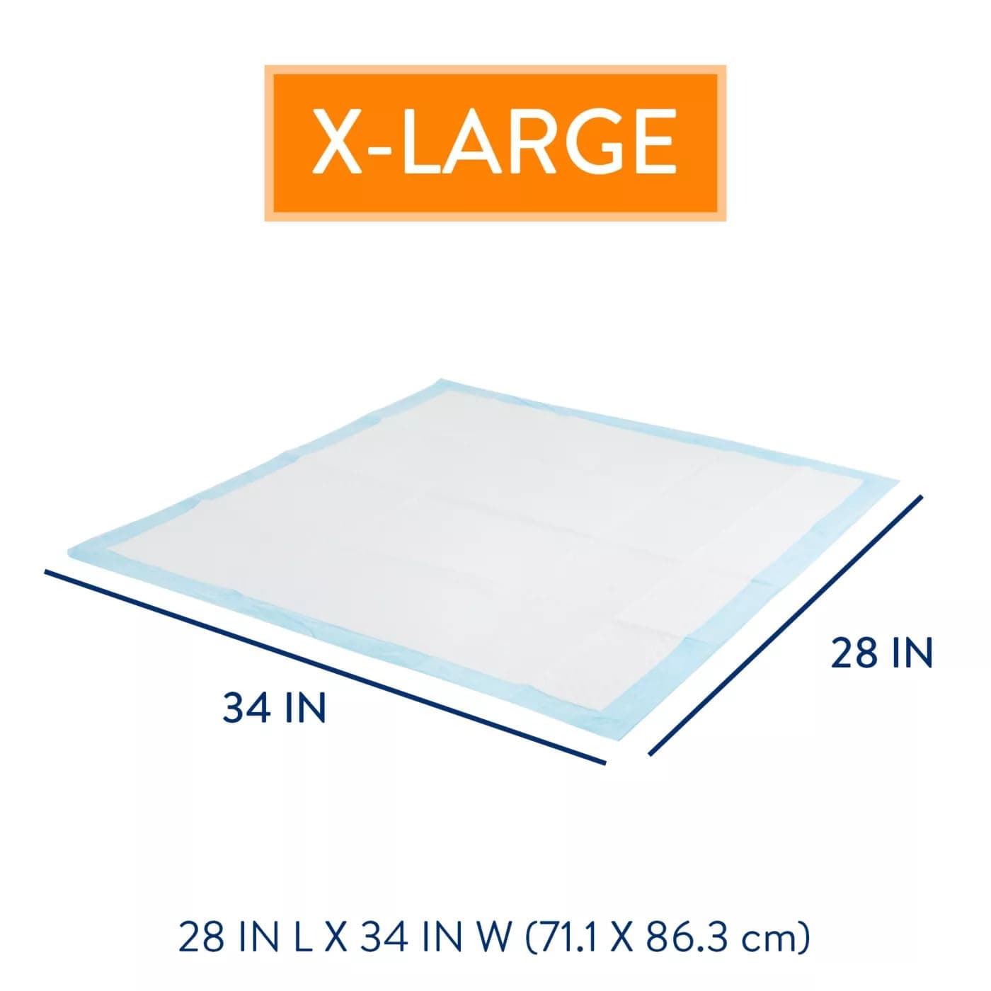 Top Paw Dog Extra Large Pads for Puppy Training, Indoor Dogs or Apartment Living, or Dogs with Incontinence, 50 Count thumbnail 2