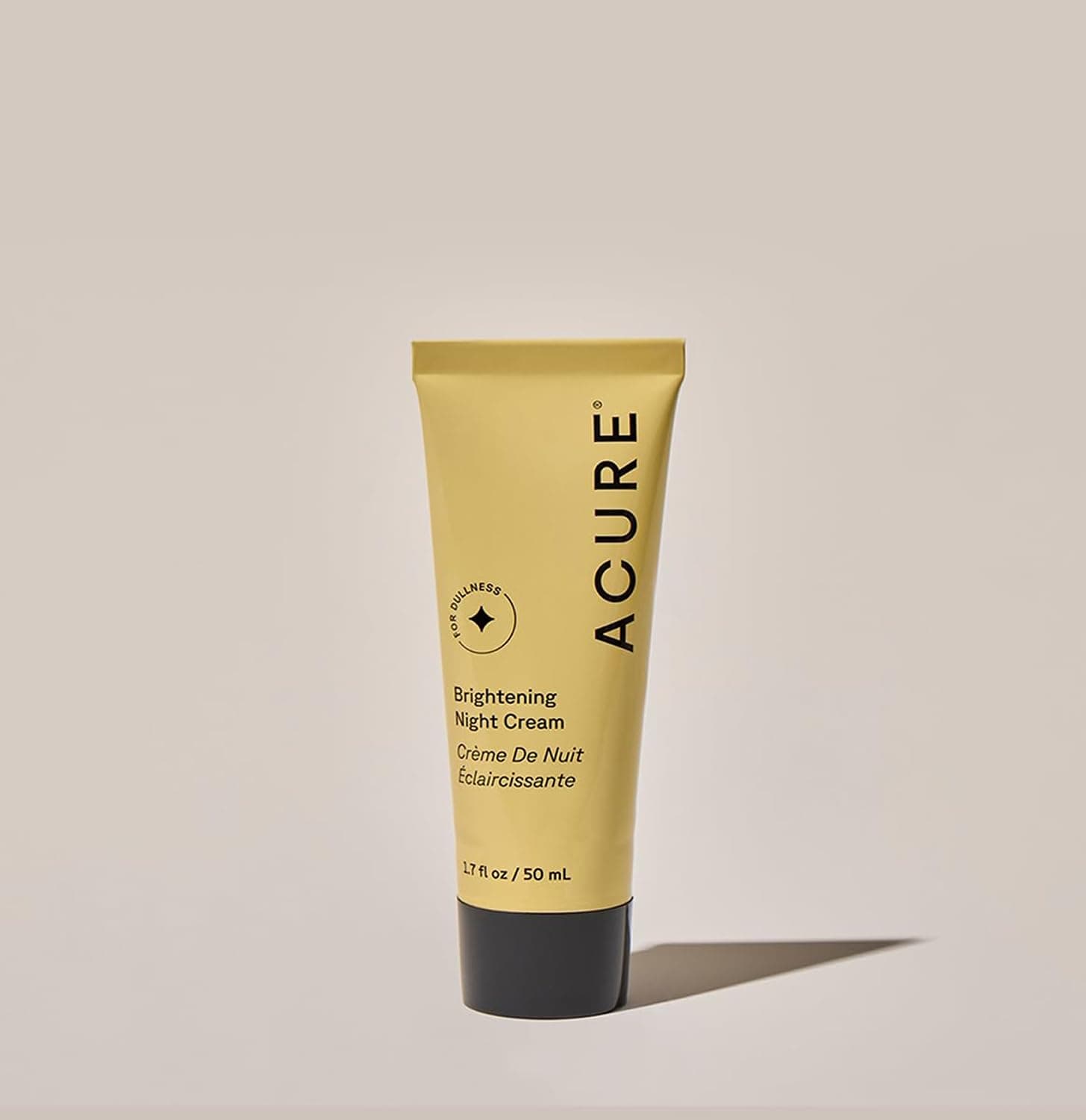 Acure Brightening Night Cream - Radiance Boosting Night Face Cream for Women & Men, Hydrating & Revitalizing Moisturizer for Uneven Skin Tone & Dullness w/Chlorella, Echinacea & Argan Oil - 1.7 fl oz thumbnail 5