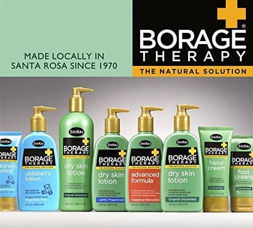 ShiKai Borage Therapy Advanced Formula Body Moisturizer (8oz, Pack of 2) | Fragrance Free | Hydrating Lotion for Dry Hands & Body | with Oatmeal, Shea thumbnail 5