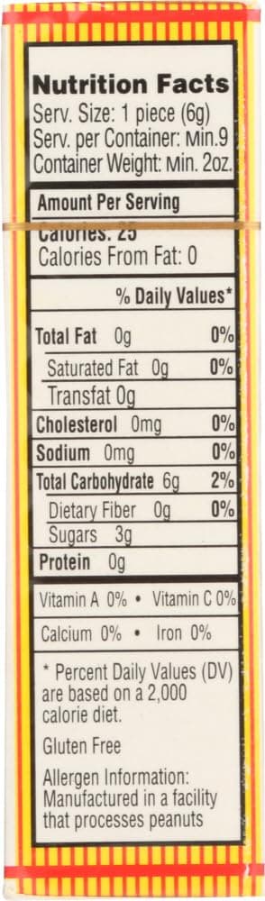Reed's Ginger Candy Chews Candy Rolls - 2 oz thumbnail 4