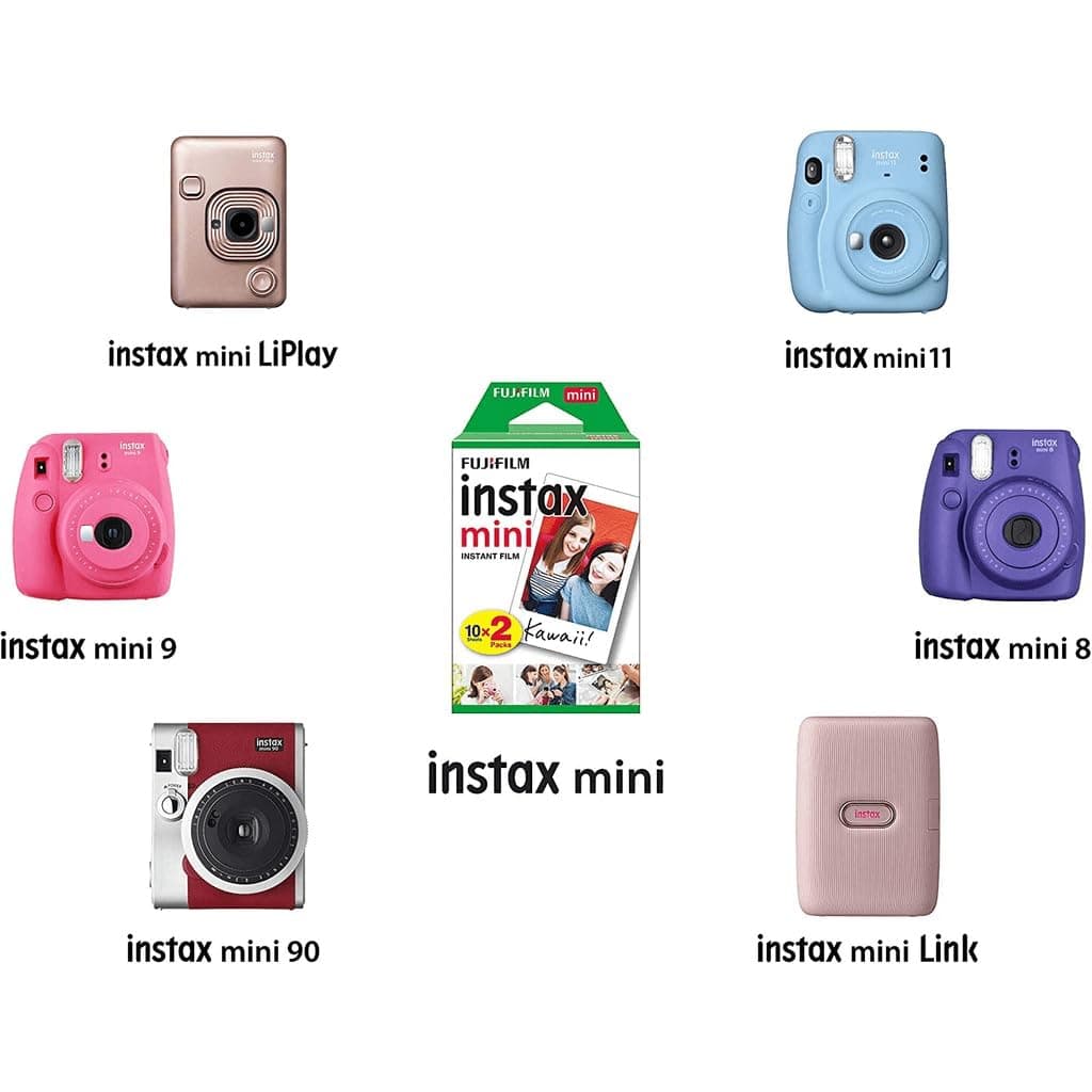 Fujifilm Instax Mini Instant Daylight Film ISO 800, 3 x Twin Packs, (60 Exposures) thumbnail 4