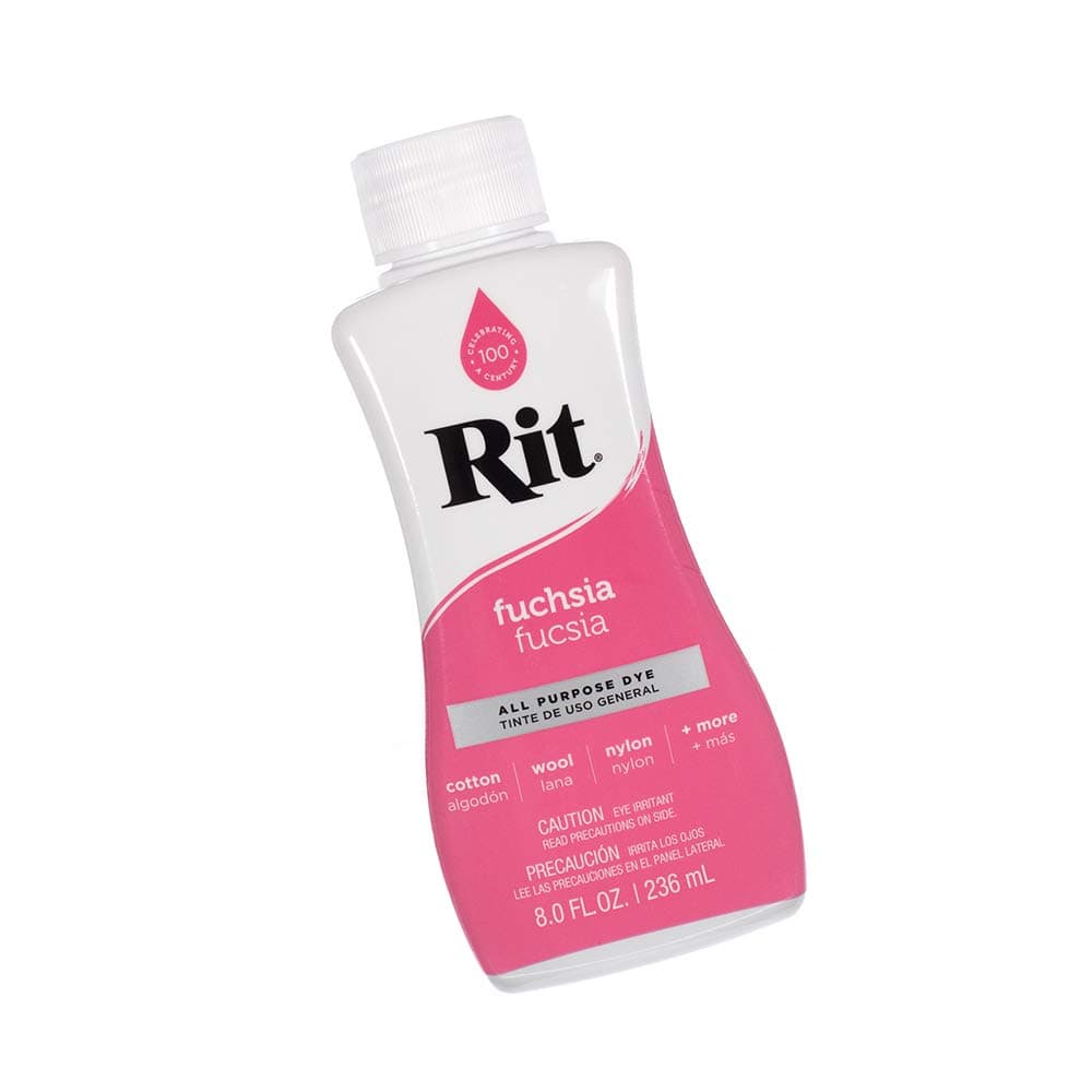 Rit Dye Liquid – Wide Selection of Colors – 8 Oz. (Fuchsia) thumbnail 2
