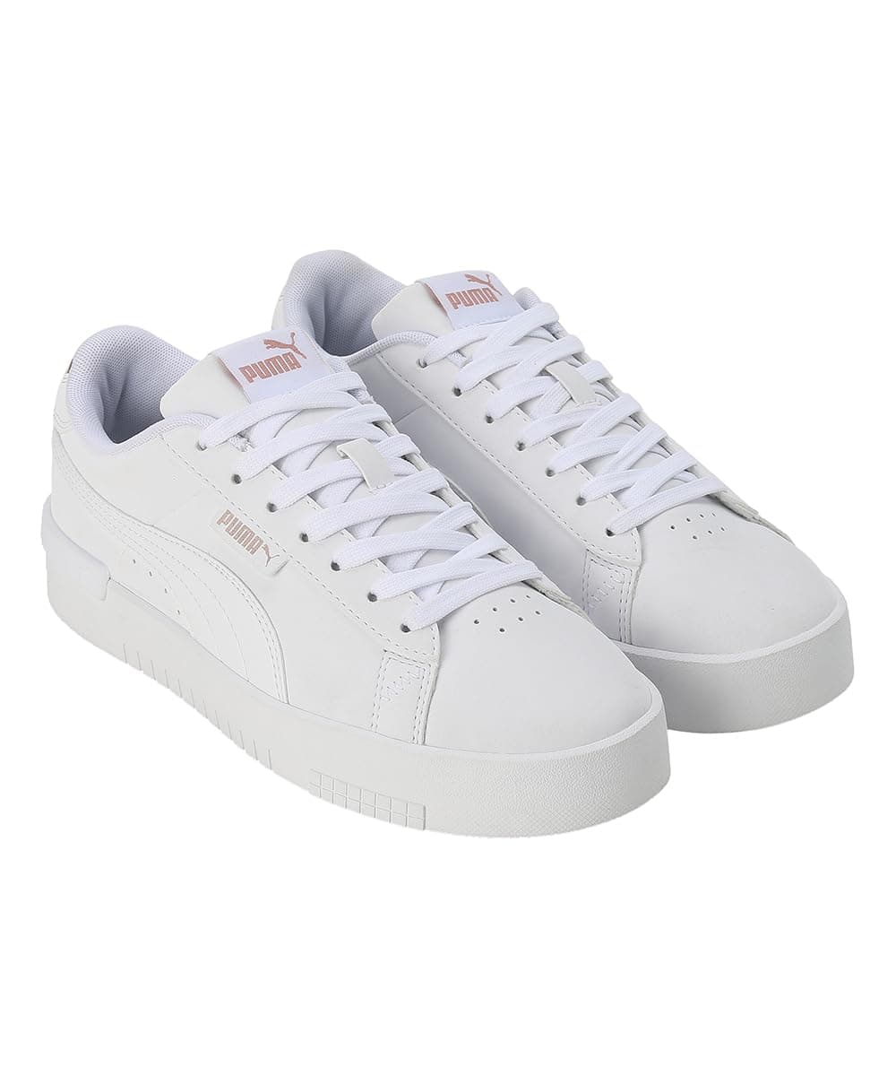 PUMA Jada Renew Nubuck, Girls Football Boots, Puma White Rose Gold, 37.5 EU thumbnail 5