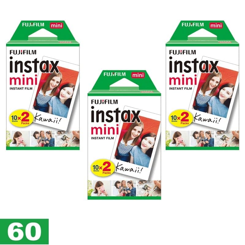 Fujifilm Instax Mini Instant Daylight Film ISO 800, 3 x Twin Packs, (60 Exposures) thumbnail 2