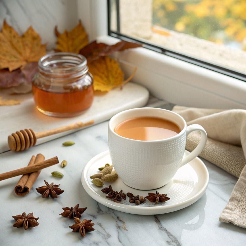Blue Lotus Chai - Traditional Masala Chai - Makes 100 Cups - 3 Ounce Masala Spiced Chai Powder with Organic Spices - Instant Indian Tea No Steeping - No Gluten thumbnail 3