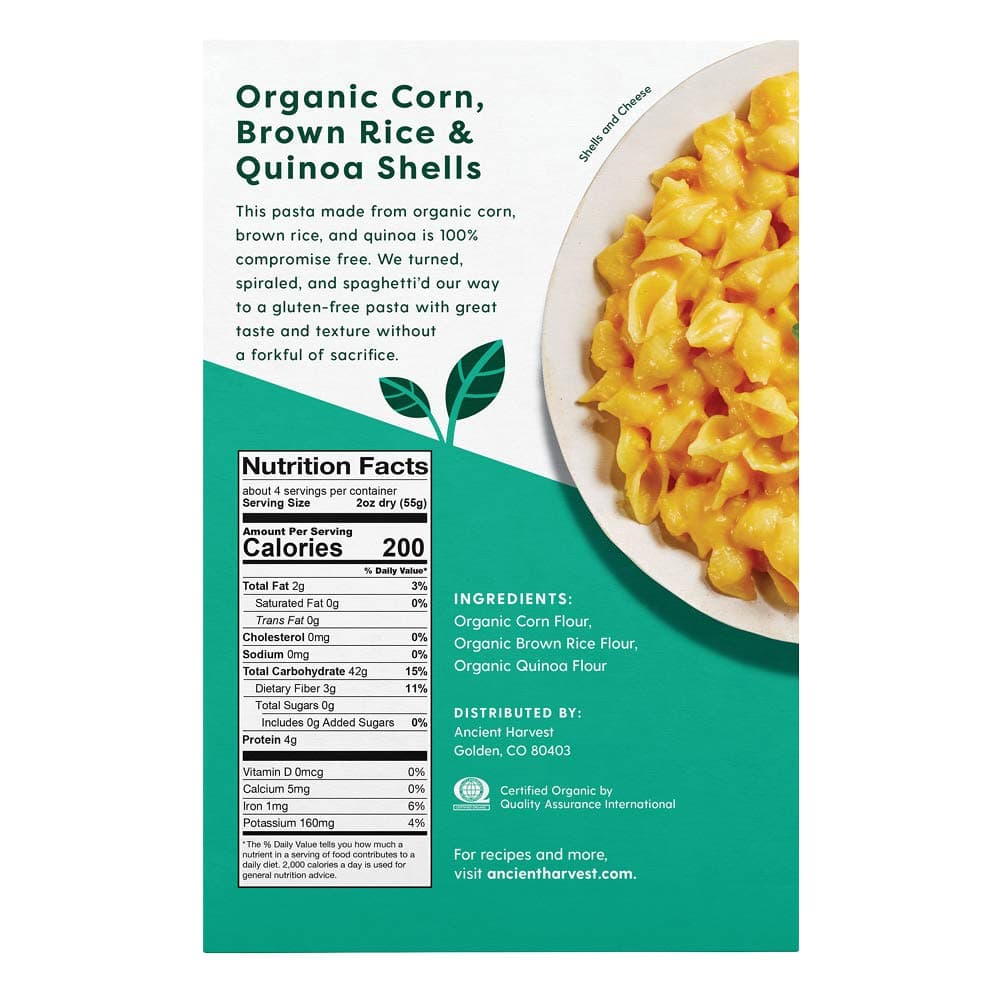 Ancient Harvest, Quinoa Shells, 8 oz (Pack of 1) thumbnail 2