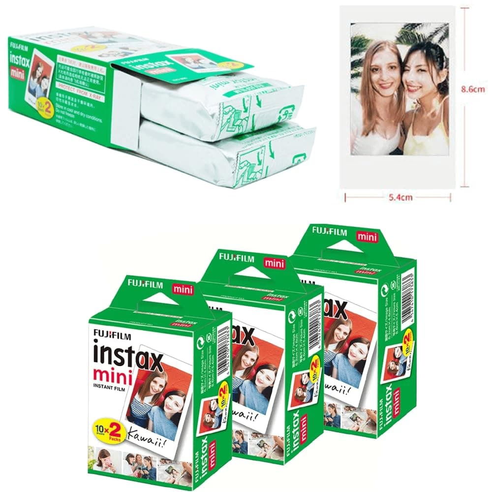 Fujifilm Instax Mini Instant Daylight Film ISO 800, 3 x Twin Packs, (60 Exposures) thumbnail 6