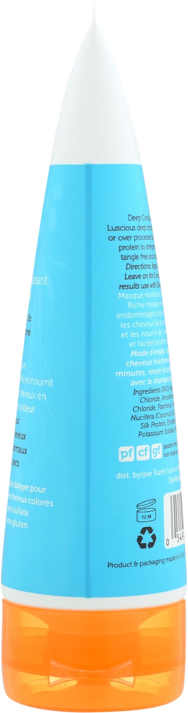 Earth Science Olive & Avocado Deep Conditioning Hair Masque, 6 Ounce Tube thumbnail 6