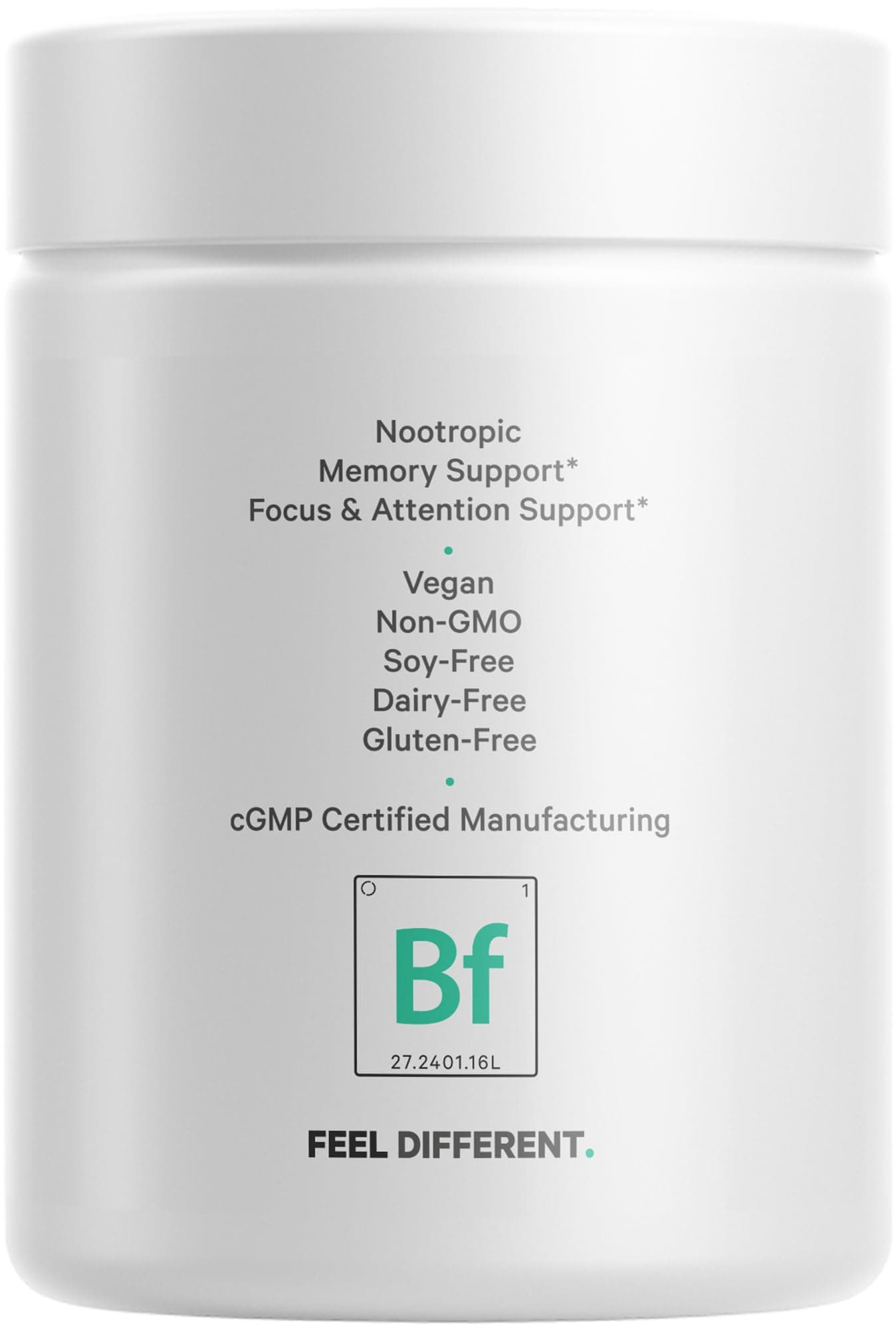 Codeage Brain Focus Vitamins+ Nootropic Supplement with Citicoline as Cognizin, Panax Ginseng, Resveratrol, Gotu Kola, Vitamin B12 Methylcobalamin - Liposomal Delivery - Non-GMO - 60 Capsules thumbnail 8