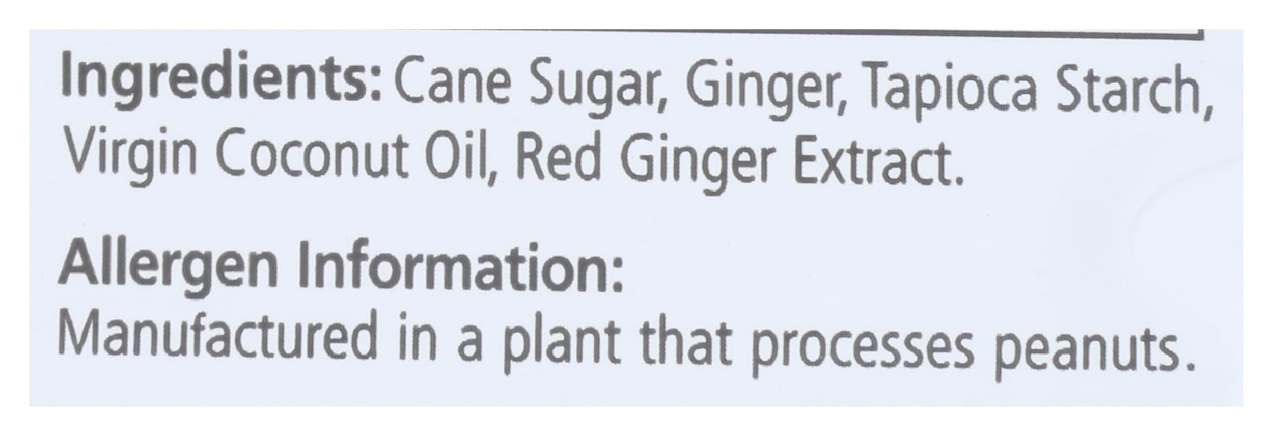 Prince Of Peace Original Flavor Ginger Chew Plus+, Gluten Free, 3 Ounces (Pack of 6) thumbnail 4