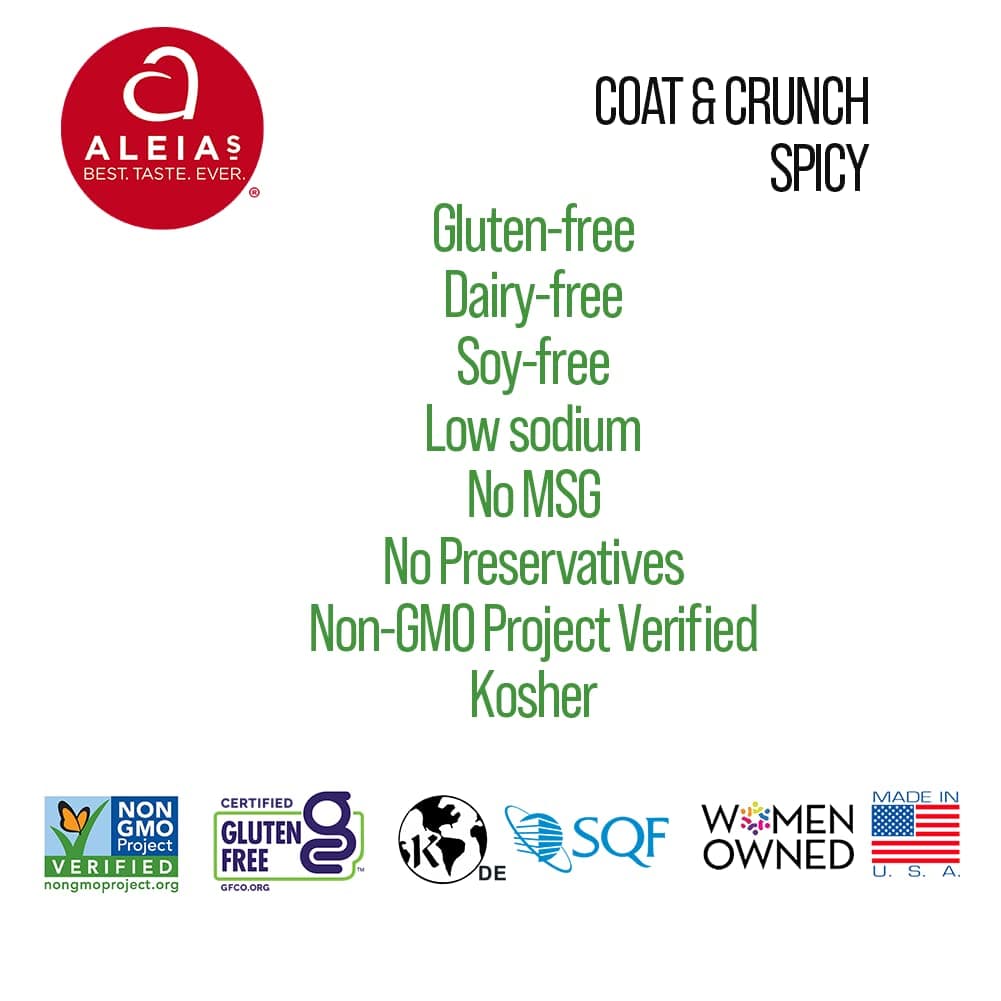 Aleias Gluten Free Bakery Spicy Coat & Crunch, 9 OZ thumbnail 5