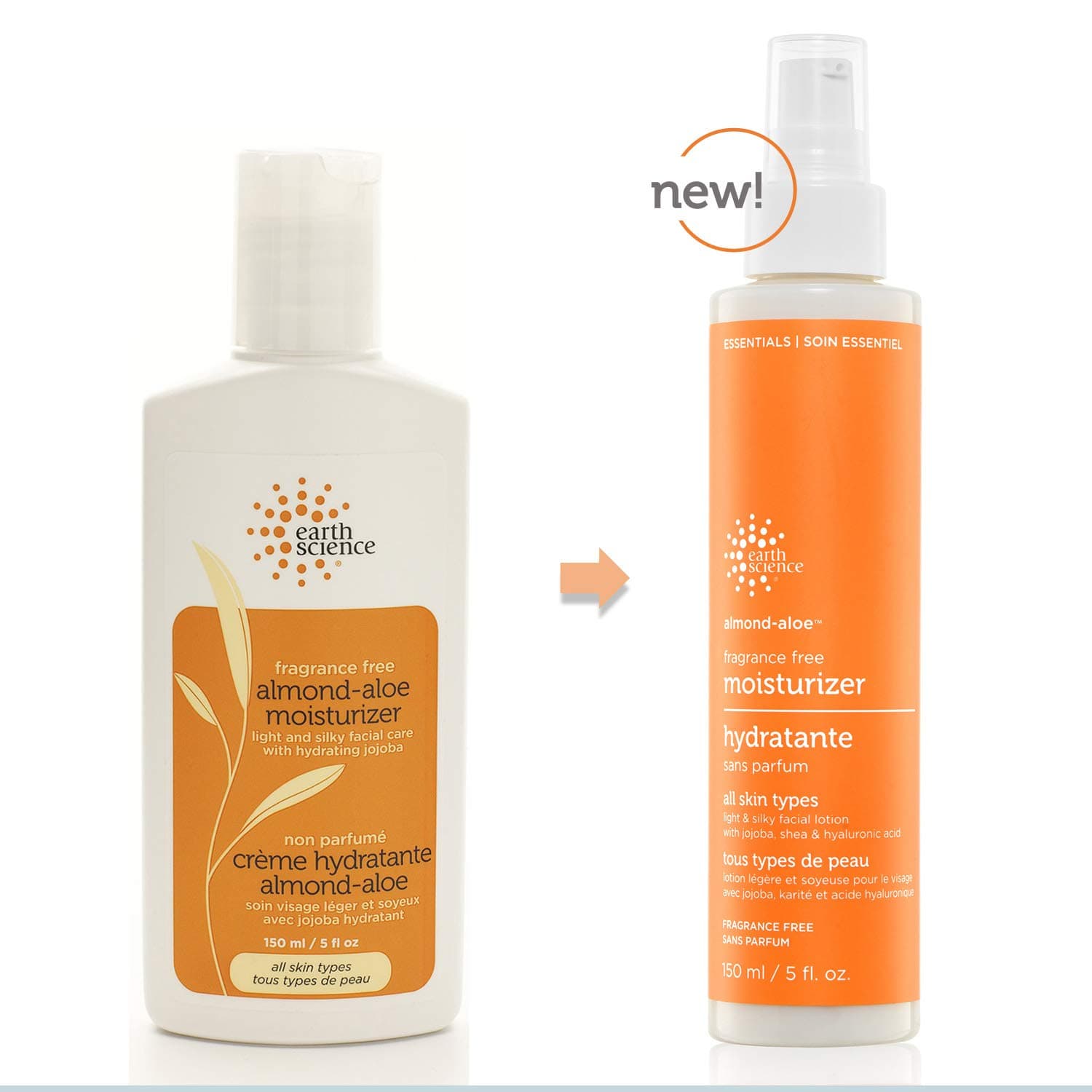 Earth Science - Fragrance-Free Almond-Aloe Moisturizer, 2 Pack (5 fl. oz.) thumbnail 3