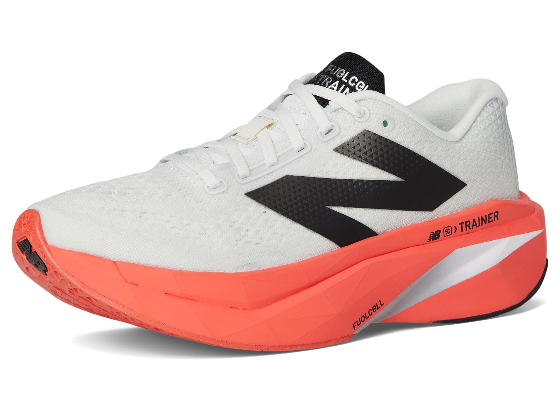 New Balance Men's FuelCell SuperComp Trainer V3 Running Shoe, Urgent Red/Sea Salt/Black, 10 W thumbnail 7
