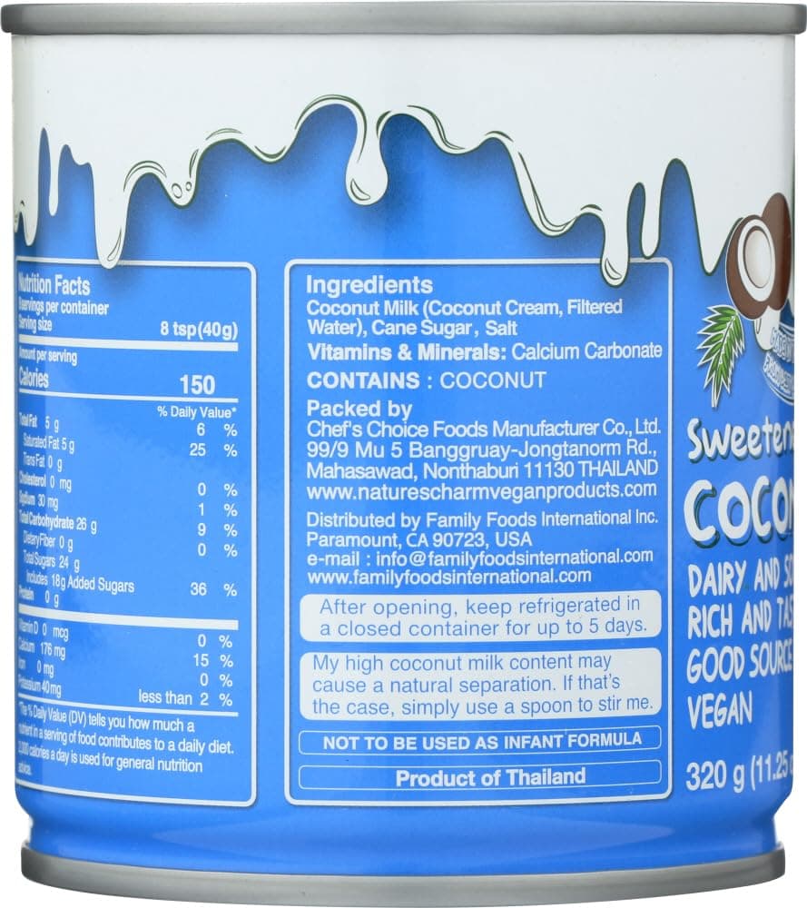 Nature's Charm - Coconut Milk Sweetened Condensed - 11.25 fl. oz. thumbnail 2
