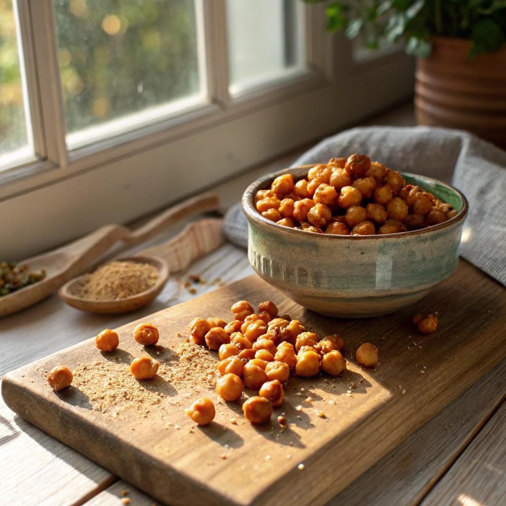 Biena Foods, Sea Salt Roasted Chickpea Snack, 5 Ounce thumbnail 3