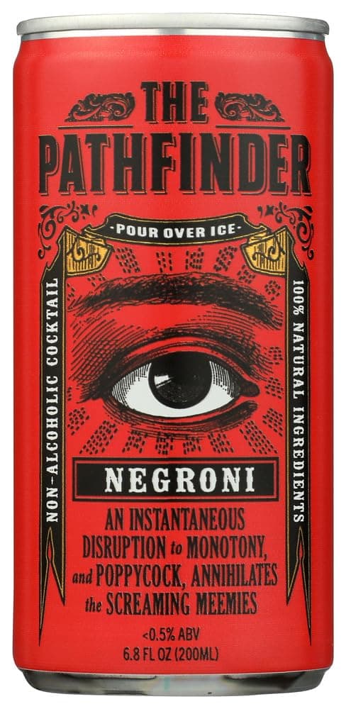 The Pathfinder Non-Alcoholic Negroni Cocktail 4 Pack, 6.8 Fl Oz thumbnail 2
