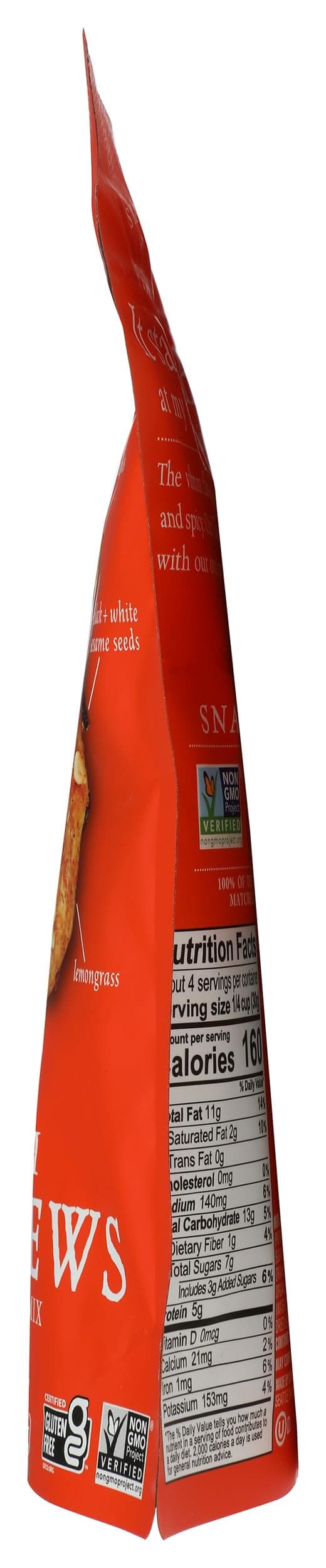 Sahale Snacks Thai Cashews Glazed Mix, 4 Ounces thumbnail 7