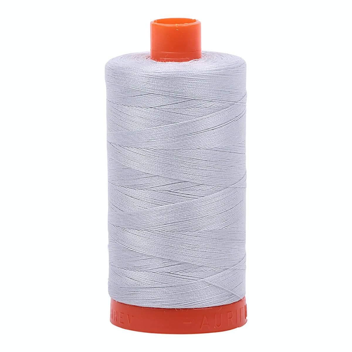 Aurifil A1050-2600 Mako Cotton Thread Solid 50WT 1422Yds Dove thumbnail 3