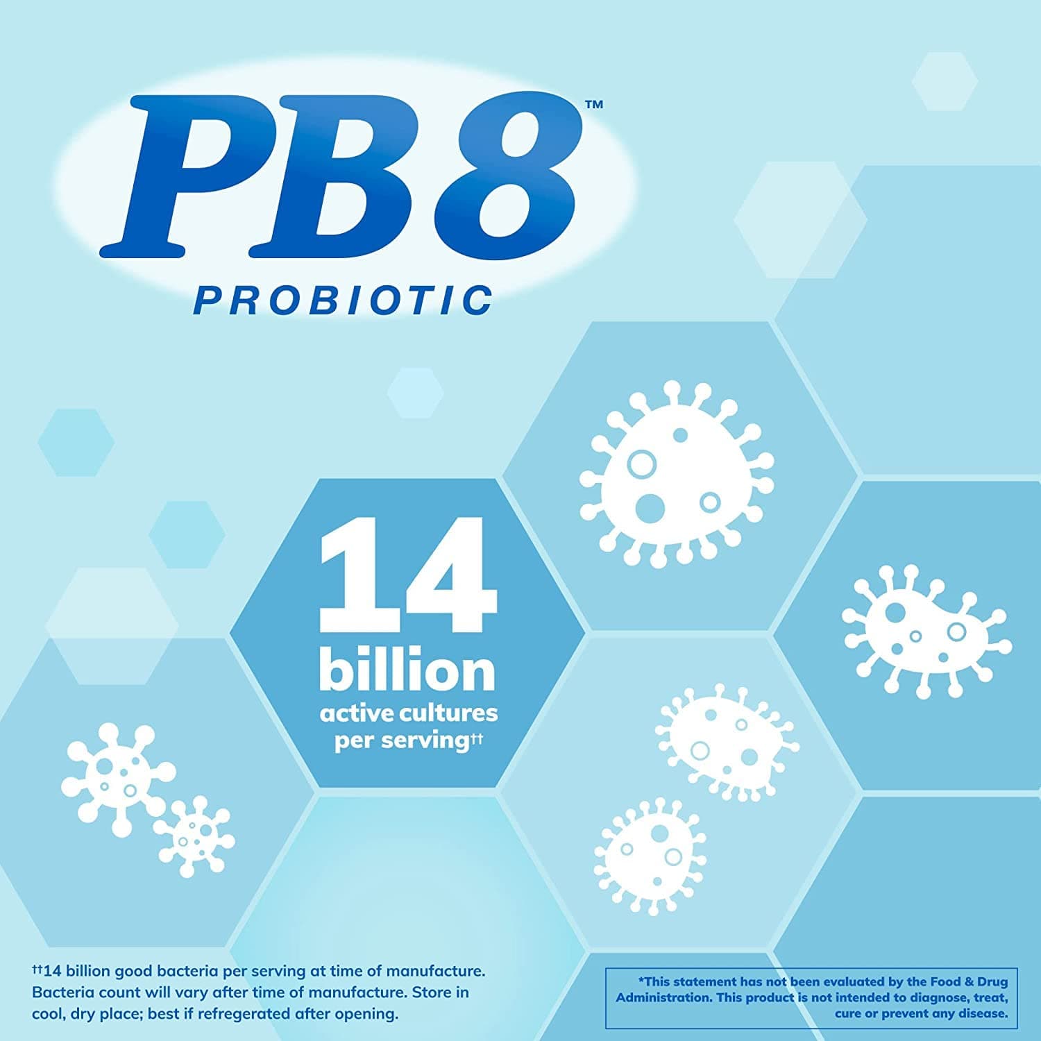 Nutrition Now PB8 Pro-Biotic Vegetarian Acidophilus - Pack of 3-120 Capsules Each thumbnail 6