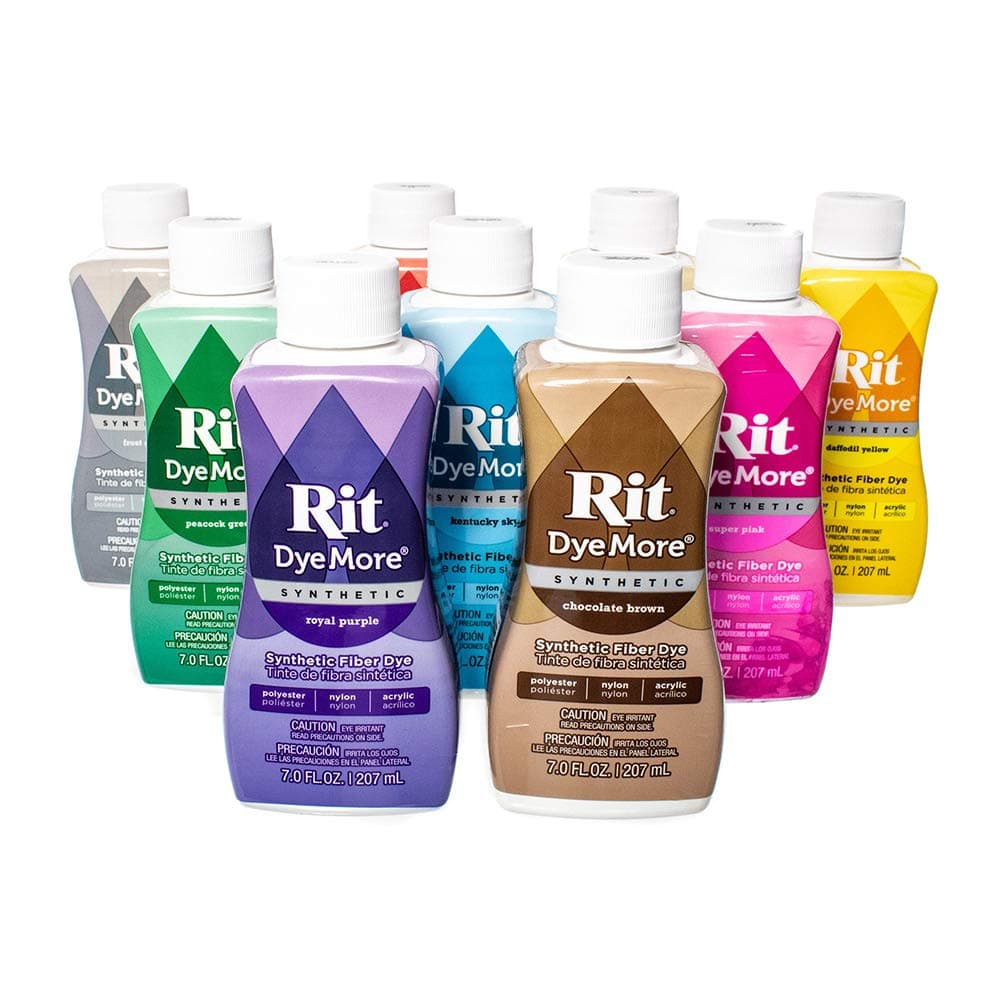 Rit DyeMore Single Bottle 7 Oz. Synthetic Liquid Fiber Dye for Clothing, Décor, and Crafts – Graphite thumbnail 2