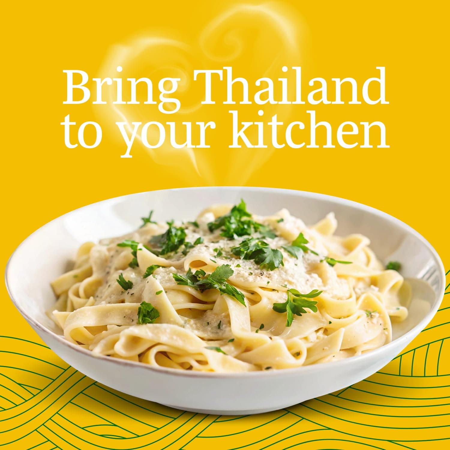 A Taste of Thai Fettuccine Rice Noodles (Straight Cut)| Restaurant-Quality Thai Flavor in Minutes | Vegan, Gluten-Free,Wheat Free, Non-GMO| Perfect for Stir-Fries, Soup & Asian Dishes 16 oz, Pack of 1 thumbnail 7