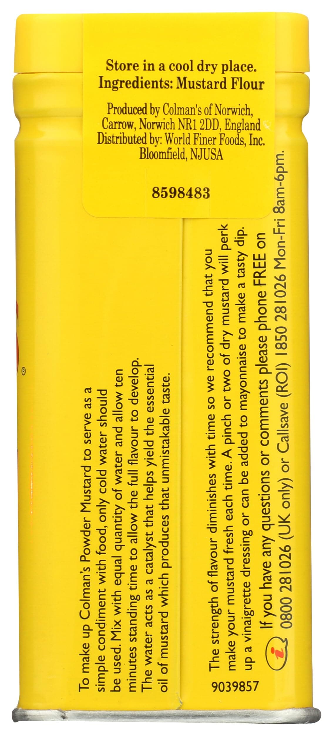 Colman's Dry Mustard, 2 oz thumbnail 7