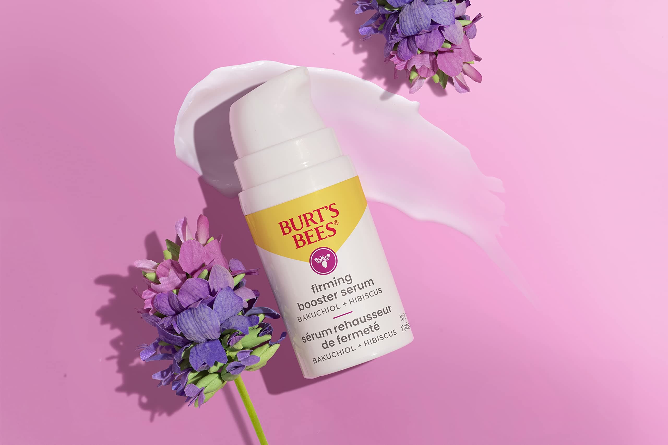 Burt's Bees Firming Collagen Face Serum, Natural Origin Retinol Alternative Improves Skin Texture & Supports Anti-Aging, with Bakuchiol, Lightweight - Firming Booster (1 oz) thumbnail 5