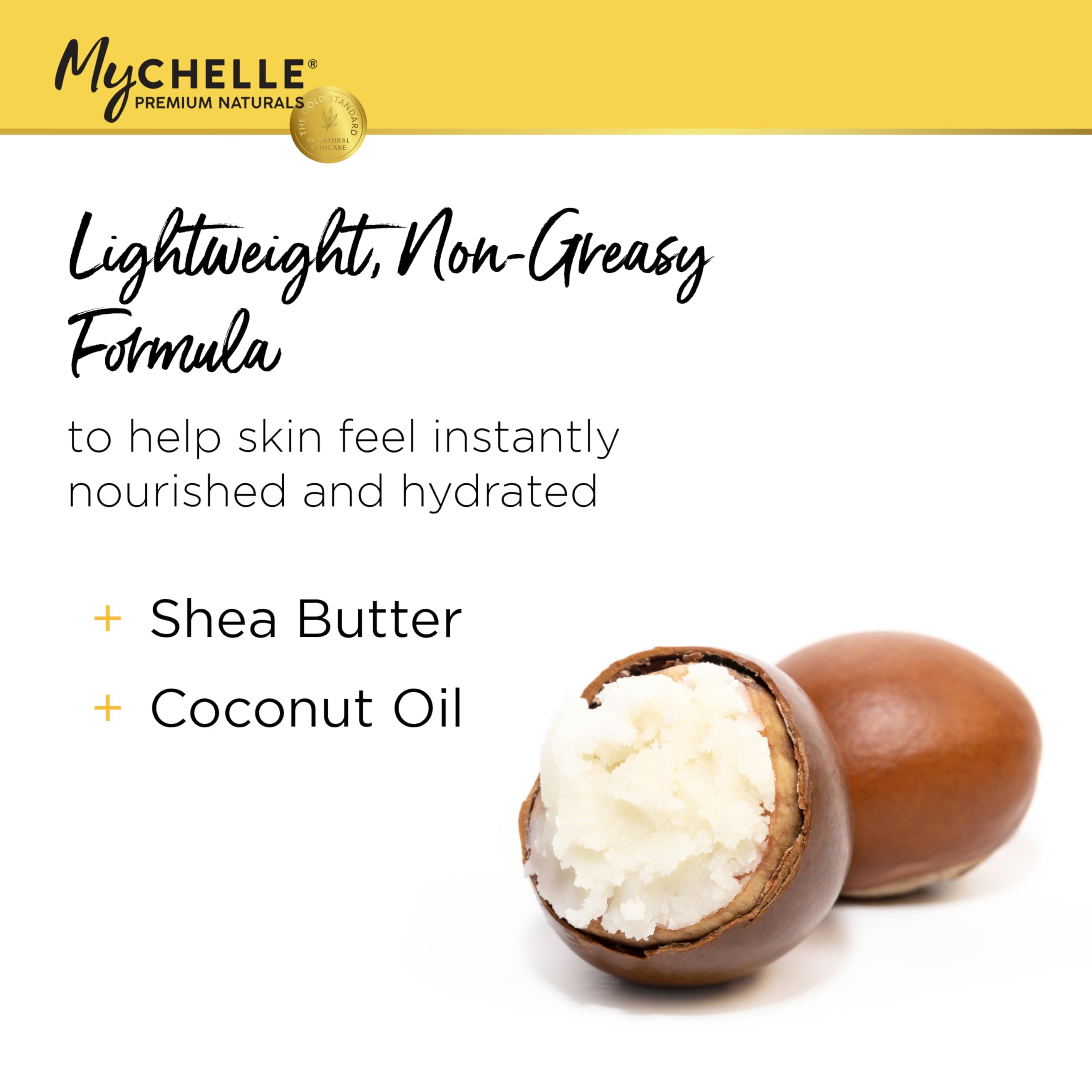 MyCHELLE Dermaceuticals Replenishing Solar Defense Body Lotion SPF 50 (6 Fl Oz) - Moisturizing Reef Safe Sunscreen with Coconut Oil and Shea Butter - Water Resistant for 80 Minutes thumbnail 2