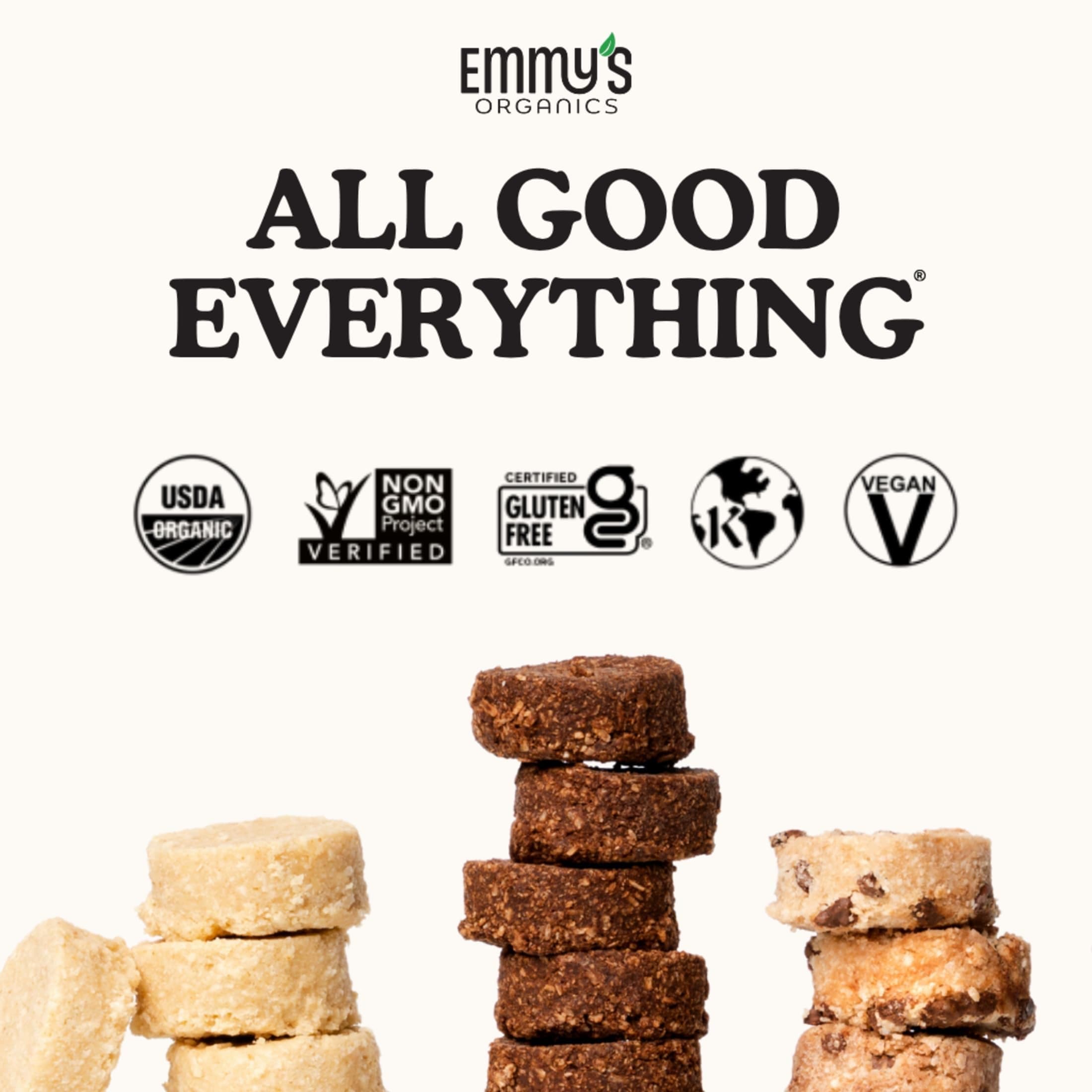 Emmy's Organics Vanilla Bean Coconut Cookies (Pack of 2) | Gluten-Free, Organic, Vegan, Paleo-Friendly thumbnail 2