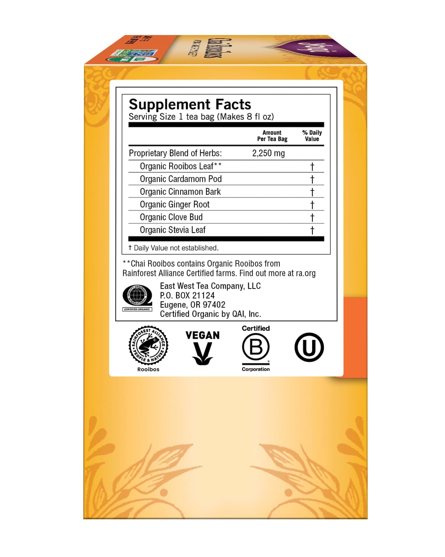 Yogi Tea, Chai Rooibos, 16 Count thumbnail 4