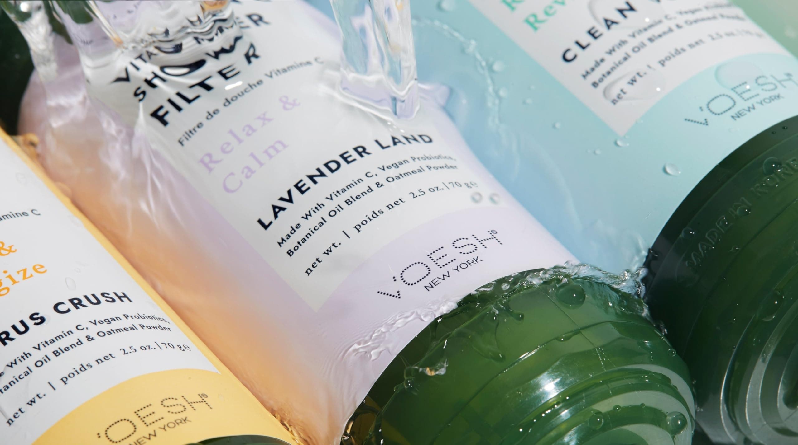 VOESH Vitamin C Shower Filter, Lavender Land, Shower Aromatherapy, Water Purifier, Water Softener, Vegan Probiotics, Spa Shower Head, Water Filter, Shower Self-Care thumbnail 6