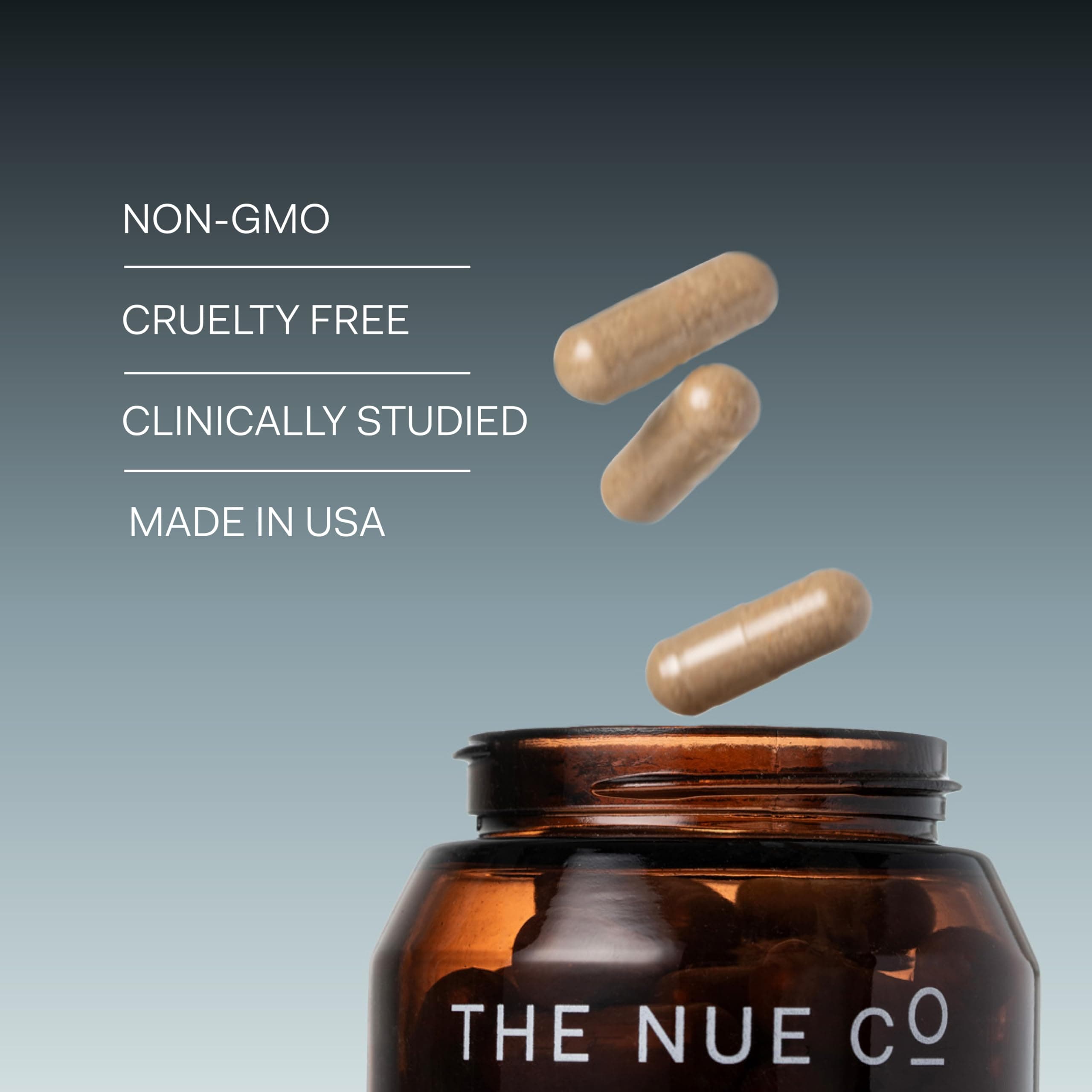 The Nue Co. Women's MULTIVITAMIN Supplement- Supports Energy, Immunity, Focus, Vegan, Gluten Free, 30 Capsules thumbnail 5